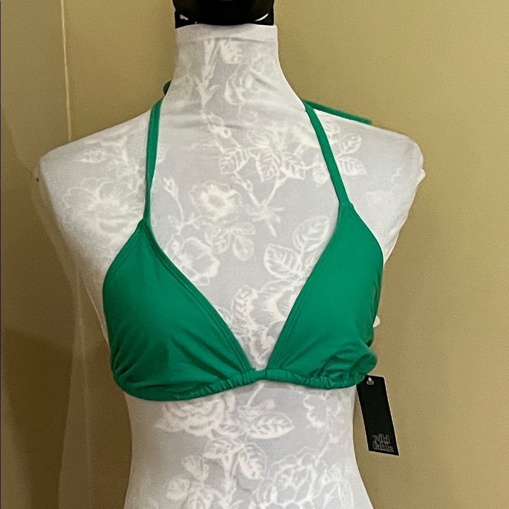 Wild Fable Emerald Bikini adjustable Top size Large